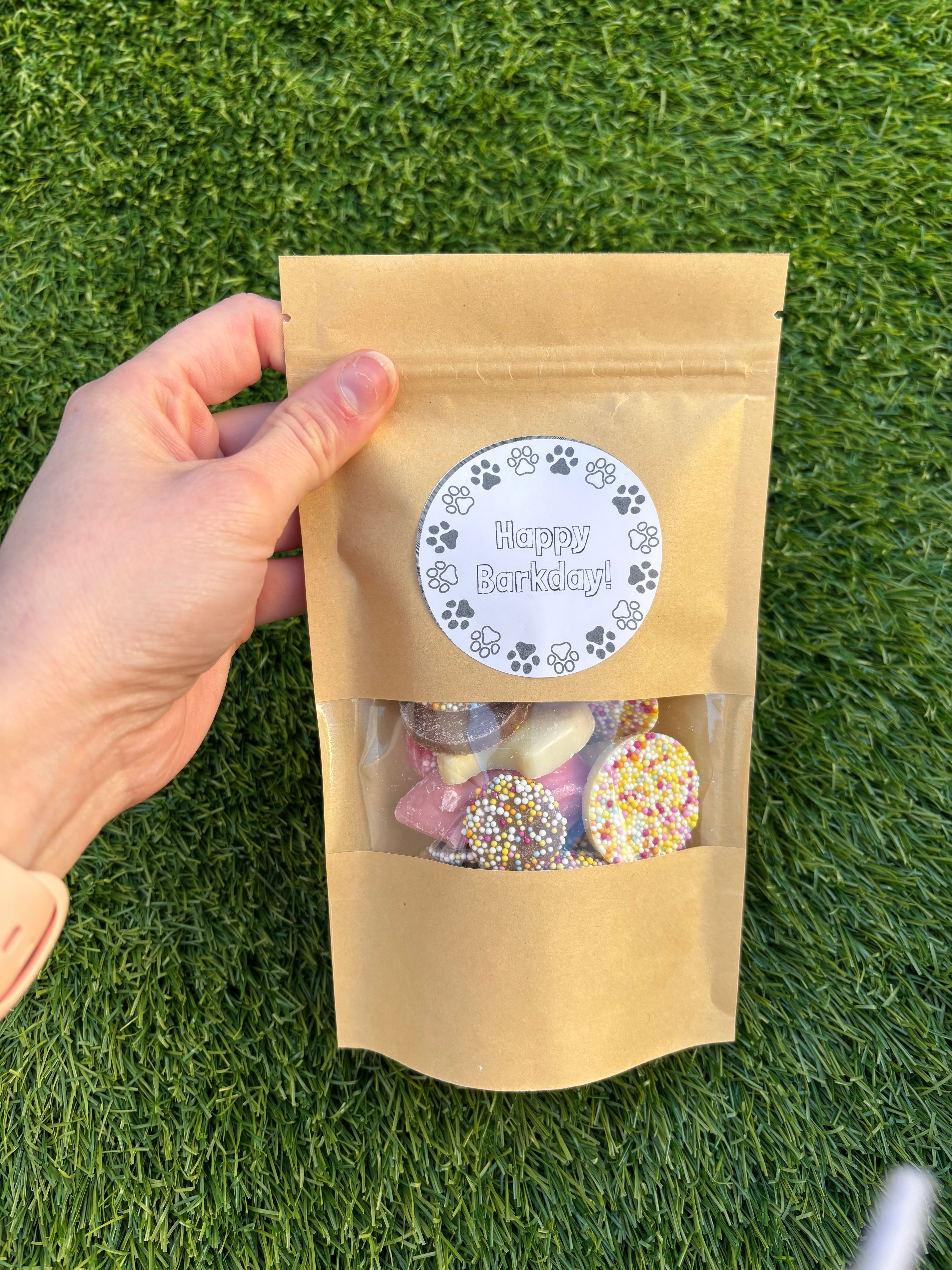 Happy Barkday Treat Pick n Mix Chocolate Treats 150g