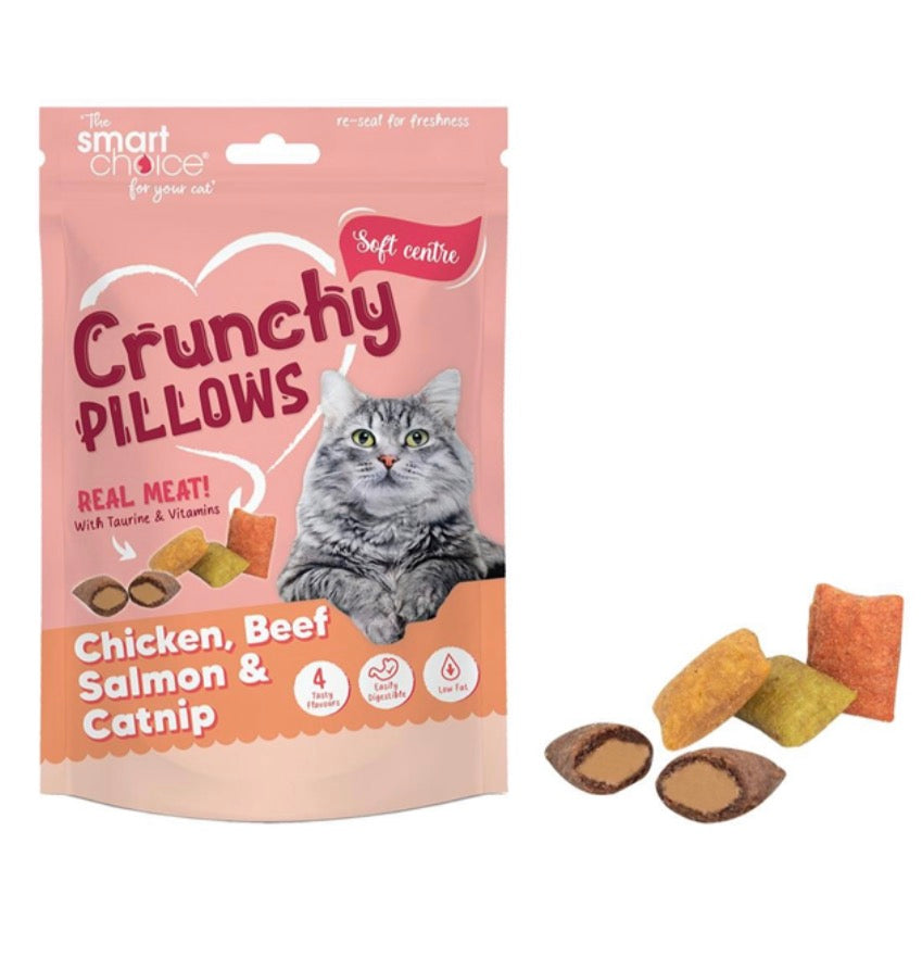 Cat treats - crunchy pillows