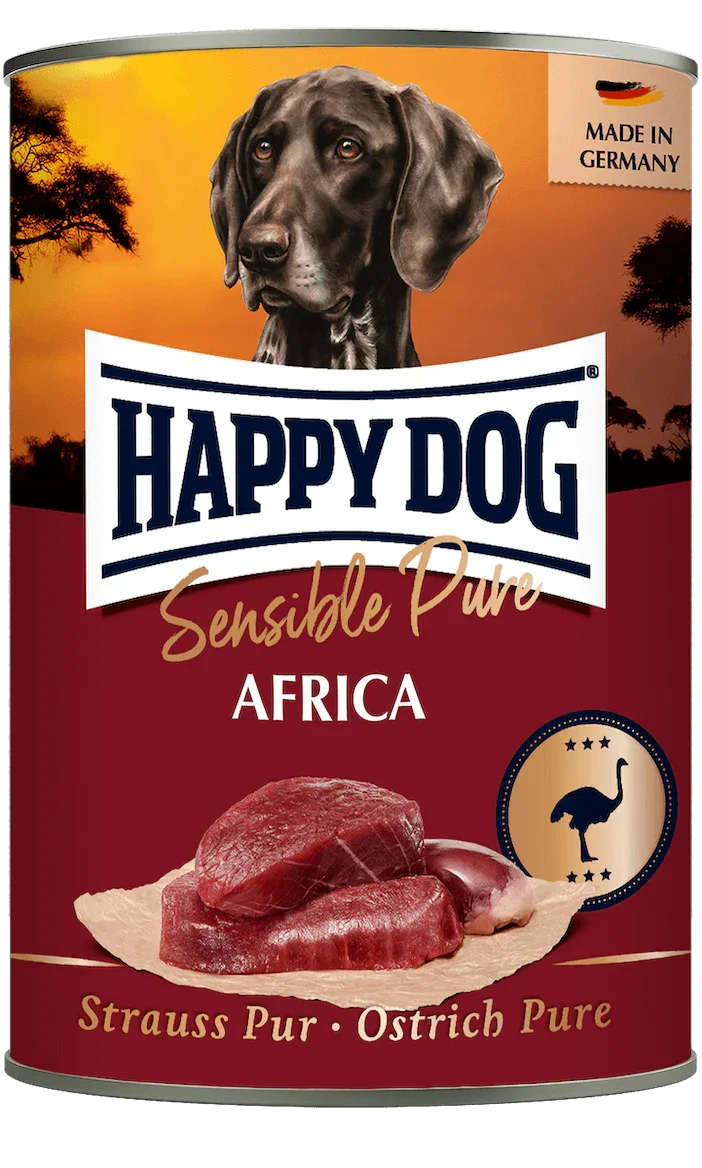 Pure Ostrich Wet Dog Food (Africa)