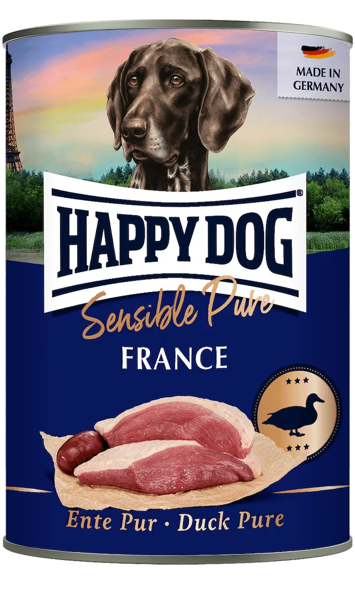 Pure Duck Wet Dog Food (France)