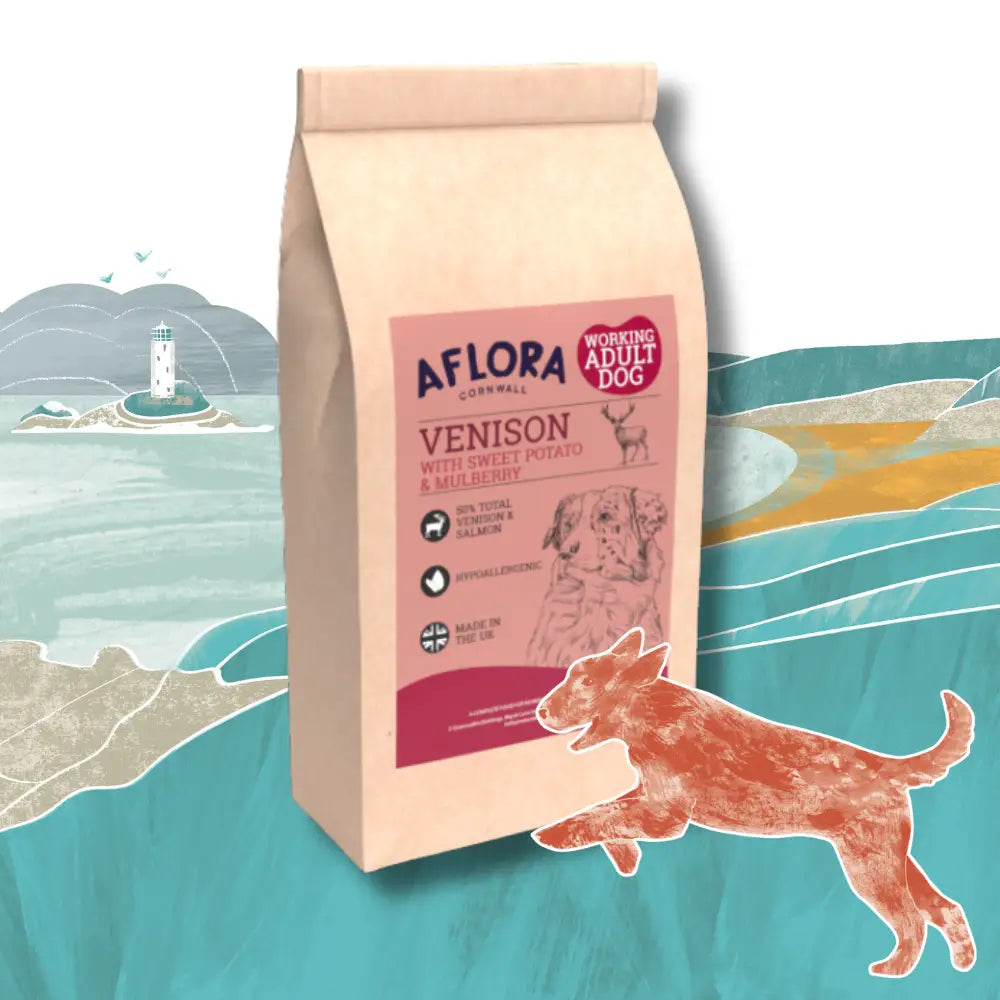 Aflora Venison & Salmon Grain Free Dog Food