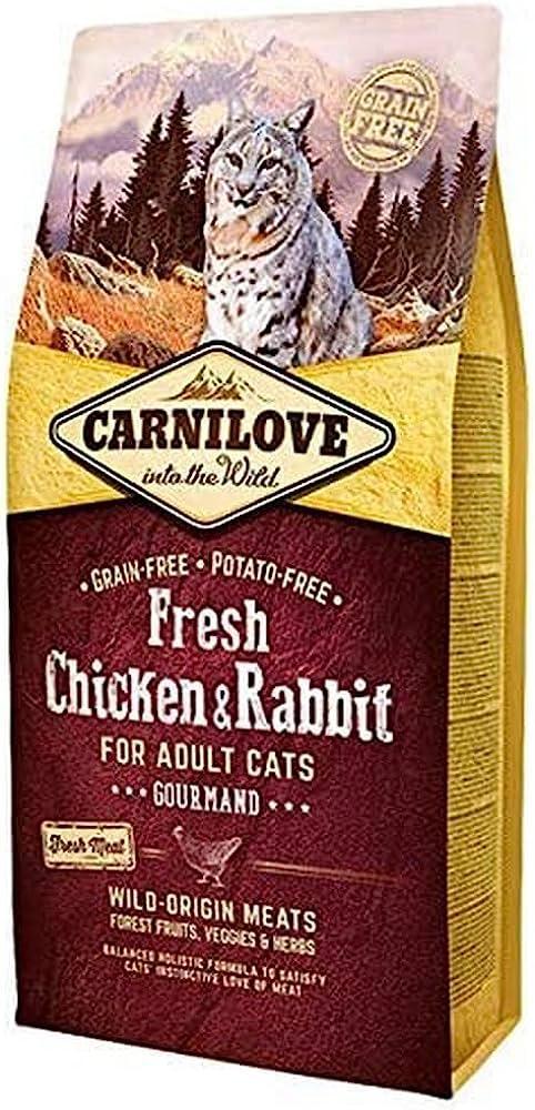Carnilove Fresh Chicken & Rabbit Dry Cat Food