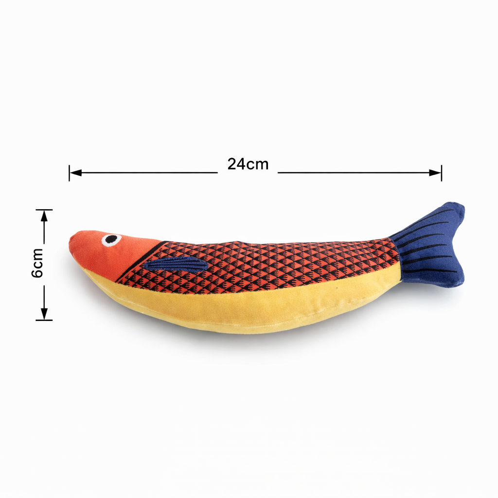 Cat Toys Fish – Teeth Grinding Catnip Toy for Cats | 24cm