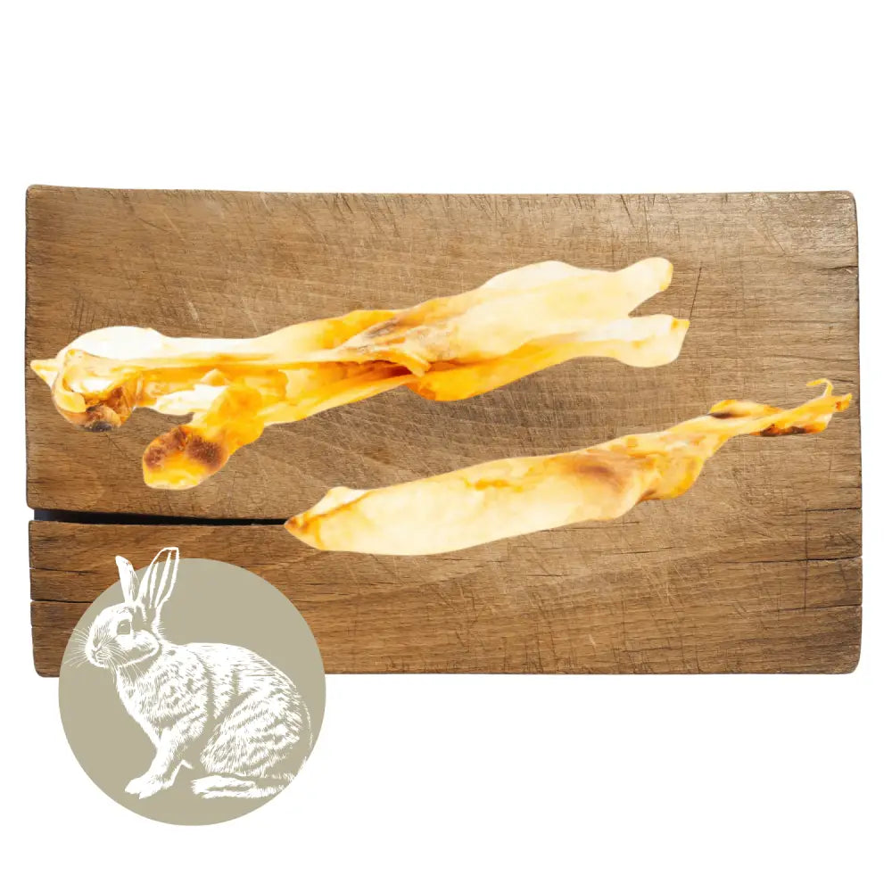 Rabbit Ear without Fur Natural Meat Chew For Dogs
